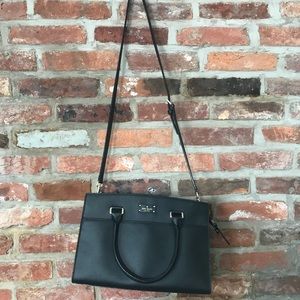 Kate Spade Caley Grove Street Leather Satchel